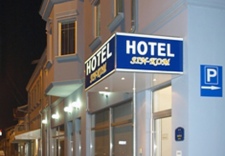 Enterance to the Hotel